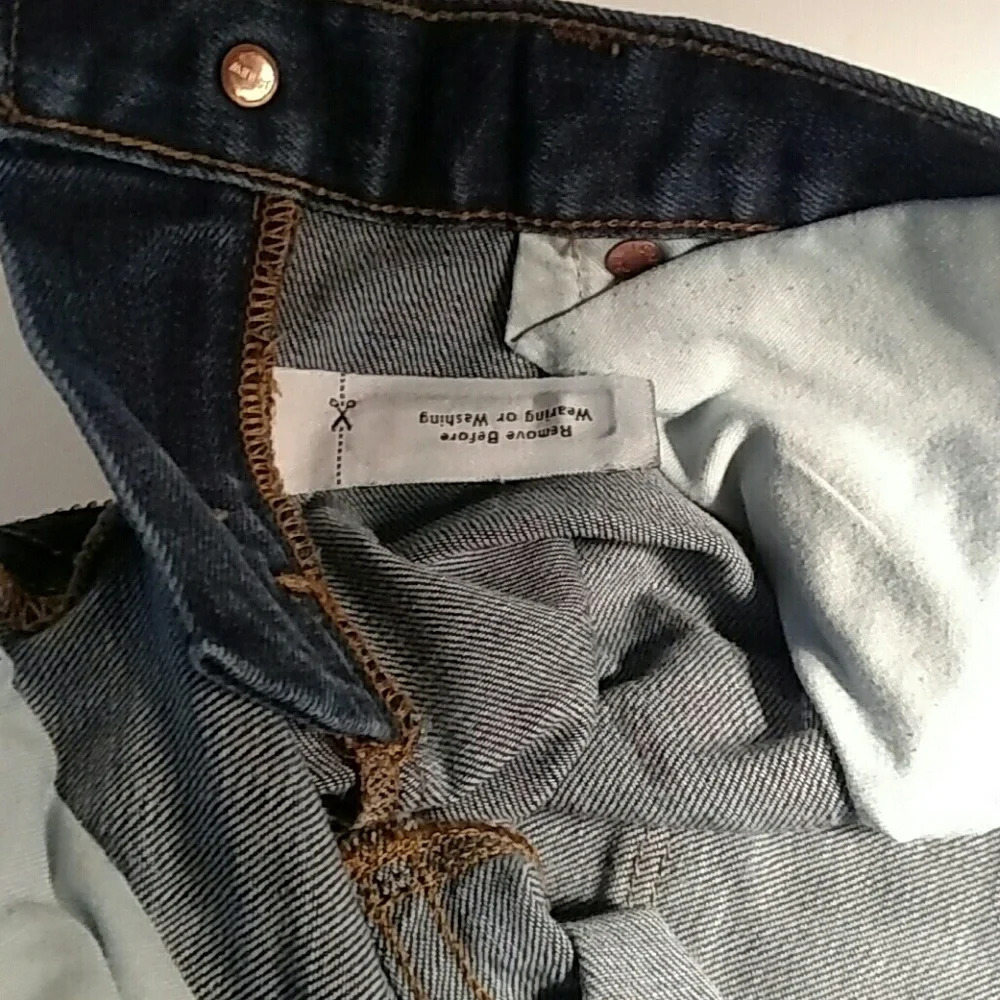 J Crew Toothpick Dark Wash Jeans Size 24 - Picture 5 of 7